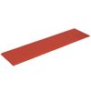 Paneles De Pared 12 Uds Cuero Sintético Rojo 60x15 Cm 1,08 M² Vidaxl