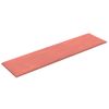 Paneles De Pared 12 Uds Terciopelo Rosa 60x15 Cm 1,08 M² Vidaxl