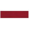 Paneles De Pared 12 Uds Terciopelo Rojo Tinto 60x15 Cm 1,08 M² Vidaxl