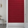 Paneles De Pared 12 Uds Terciopelo Rojo Tinto 60x15 Cm 1,08 M² Vidaxl