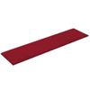 Paneles De Pared 12 Uds Terciopelo Rojo Tinto 60x15 Cm 1,08 M² Vidaxl