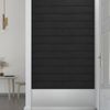 Paneles De Pared 12 Uds Terciopelo Negro 60x15 Cm 1,08 M² Vidaxl