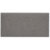 Paneles De Pared 12 Uds Tela Gris Claro 60x30 Cm 2,16 M² Vidaxl