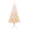 Árbol Navidad Artificial Puntas Iridiscentes Pvc Blanco 120 Cm Vidaxl