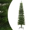 Árbol De Navidad Artificial Estrecho Con Soporte Pe 180 Cm Vidaxl