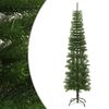 Árbol De Navidad Artificial Estrecho Con Soporte Pe 210 Cm Vidaxl