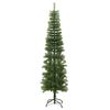 Árbol De Navidad Artificial Estrecho Con Soporte Pe 210 Cm Vidaxl