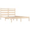 Estructura De Cama De Madera Maciza De Pino 140x190 Cm Vidaxl