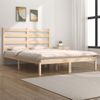 Estructura De Cama Madera Maciza De Pino 150x200 Cm Vidaxl