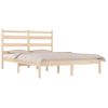 Estructura De Cama Madera Maciza De Pino 150x200 Cm Vidaxl