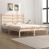 Estructura De Cama De Madera Maciza De Pino 160x200 Cm Vidaxl