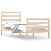 Estructura De Cama Madera Maciza De Pino 100x200 Cm Vidaxl