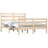 Estructura De Cama Madera Maciza De Pino 120x200 Cm Vidaxl