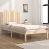 Estructura De Cama Madera Maciza De Pino 75x190 Cm Vidaxl