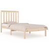 Estructura De Cama De Madera Maciza De Pino 90x200 Cm Vidaxl