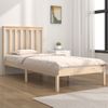 Estructura De Cama De Madera Maciza De Pino 90x200 Cm Vidaxl