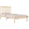 Estructura De Cama De Madera Maciza De Pino 90x200 Cm Vidaxl