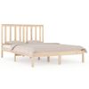 Estructura De Cama Madera Maciza De Pino 150x200 Cm Vidaxl