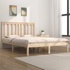 Estructura De Cama Madera Maciza De Pino 150x200 Cm Vidaxl