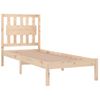 Estructura De Cama Madera Maciza De Pino 90x190 Cm Vidaxl