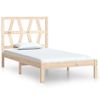 Estructura De Cama Madera Maciza De Pino 75x190 Cm Vidaxl