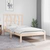 Estructura De Cama Madera Maciza De Pino 75x190 Cm Vidaxl