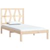 Estructura De Cama Madera Maciza De Pino 75x190 Cm Vidaxl