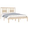 Estructura De Cama Madera Maciza De Pino 140x190 Cm Vidaxl