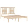 Estructura De Cama Madera Maciza De Pino 140x190 Cm Vidaxl