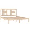 Estructura De Cama Madera Maciza De Pino 140x200 Cm Vidaxl