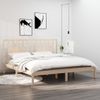 Estructura De Cama De Madera Maciza De Pino 200x200 Cm Vidaxl