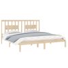 Estructura De Cama De Madera Maciza De Pino 200x200 Cm Vidaxl