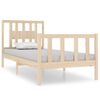 Estructura De Cama Madera Maciza 75x190 Cm Vidaxl