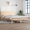 Estructura De Cama Madera Maciza De Pino 140x190 Cm Vidaxl