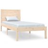 Estructura De Cama Madera Maciza De Pino 100x200 Cm Vidaxl