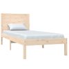 Estructura De Cama Madera Maciza De Pino 100x200 Cm Vidaxl