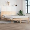 Estructura De Cama Madera Maciza 150x200 Cm Vidaxl