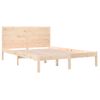 Estructura De Cama De Madera Maciza De Pino 160x200 Cm Vidaxl