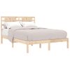 Estructura De Cama Madera Maciza 150x200 Cm Vidaxl