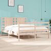 Estructura De Cama Madera Maciza De Pino 135x190 Cm Vidaxl