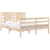 Estructura De Cama Madera Maciza De Pino 135x190 Cm Vidaxl