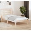 Estructura De Cama Madera Maciza De Pino 90x190 Cm Vidaxl