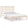 Estructura De Cama Madera Maciza De Pino 140x190 Cm Vidaxl