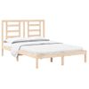 Estructura De Cama Madera Maciza De Pino 140x190 Cm Vidaxl