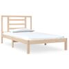 Estructura De Cama Madera Maciza De Pino 100x200 Cm Vidaxl