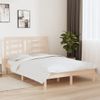 Estructura De Cama Madera Maciza De Pino 140x200 Cm Vidaxl