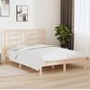 Estructura De Cama Madera Maciza De Pino 150x200 Cm Vidaxl