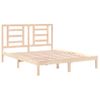 Estructura De Cama Madera Maciza De Pino 150x200 Cm Vidaxl