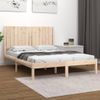 Estructura De Cama Madera Maciza De Pino 140x190 Cm Vidaxl