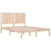 Estructura De Cama Madera Maciza De Pino 140x190 Cm Vidaxl